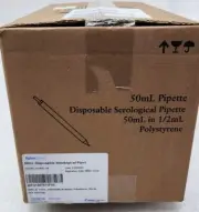 Fisherbrand Serological Disposable 50mL Pipette pn: 13-678-11F EXP 2025