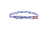 Ted Baker Callen Woven Leather Elasticated Belt (Blue) (S-M)