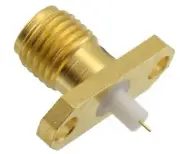 TE Connectivity 1052901-1 SMA Connector, Jack, Female Socket, Panel mount 50 Ohm