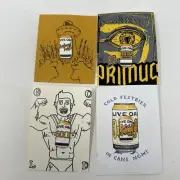 Live Oak Brewing Company Pin Lot of (4) Beer Primus Gold Oaktoberfest Berliner