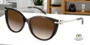 TIFFANY & Co. TF4178F 80153B Havana Brown Gradient 57 mm Women's Sunglasses