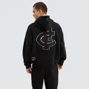 [Nena and Pasadena AFL] Carlton Blues AFL Mono Hoodie Jet Black