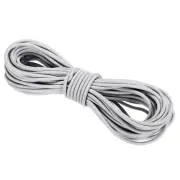 Elastic Cord Heavy Stretch String Rope 1/8" 11 Yards White for Crafting