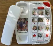Future Call FC-1007 Amplified Picture Care Memory Corded Phone NEW
