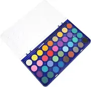 JEWEDECO 1set Color Solid Watercolor Pigment Kit for Artists Students Boys and Girls Portable Watercolor Painting Supplies Easy to Dissolve Compact Storage for Travel and Sketching