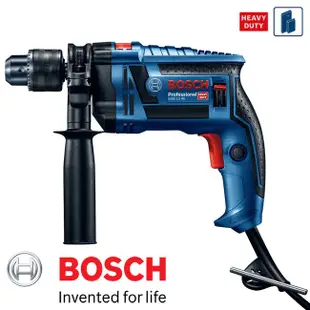 [特價]BOSCH 650W四分震動電鑽套裝組 GSB13RE