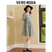 在飛比找ETMall東森購物網優惠-Vero Moda奧萊優雅氣質連衣裙