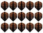 5 Sets XQMAX Contour 100 Micron Standard Dart Flights – Ships Tracking – Orange