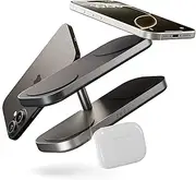 OtterBox Zens Quattro Wireless Charger Pro 4 Wireless MagSafe and Qi2 Charger (15W) for iPhone and AirPods, Includes 65W Power Supply (EU,UK,US) and Built-in 1.5m Cable (Black)