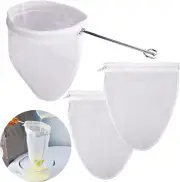 Ultra Fine Mesh Strainer Bags, Reusable Mesh Filter Bags With Handle Frame Best