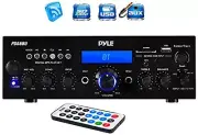 Pyle PDA6BU USB/SD-Card 200-Watt Bluetooth Stereo Amplifier Receiver