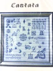 Abbey Lane Designs Needlework Pattern Cantata Sampler 2005