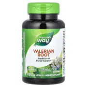 Nature's Way, Valerian Root, 1,590 mg, 100 Vegan Capsules (530 mg per Capsule)