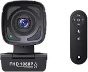 lehua Webcam 1080P Auto Tracking Streaming Camera Mini Cameras Teaching Webcam 1080P 30Fps Webcam with Remote Control Camera