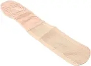 [WRITWAA] Professional Postpartum Belly Wrap Breathable Abdominal Band Elastic Waist Belt for Recovery Polyester Belly Binder for Women Beige