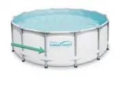 Summer Waves 14'x 42" Round Elite Frame Pool Replacement 37" Vertical Leg part