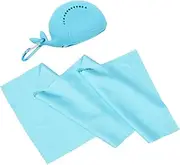 Sosoport Quick Drying Cooling Towel Lightweight Microfiber Fitness Towel for Gym Sports and Travel Instant Dry with High Sweat Absorption Compact Design Nile