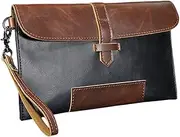 [WOFASHPURET] Men Wallet Personalized Clutches Clutch Purse Tarheel for Men Storage Pouch Multifunctional Wallet Men Cluth Bag Replacement Heavy Duty Strap Mens Clutch Bag Handbag Clutch