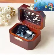 WOODEN OCTAGON CARVING MUSIC BOX ♫ Part of your World ♫