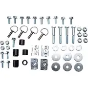 Cycle Visions CV7400B Bagger-Tail Kit for Dyna - Chrome Bag Mounts