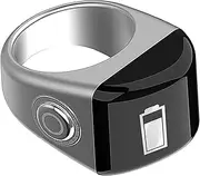 Dhikr Counter - Smart Ring Electronic Clear Display, Smart Finger Counter Prayer | 5 Prayer Time Reminders Ring, Electronic Counter Shows Time, Recitation Count and