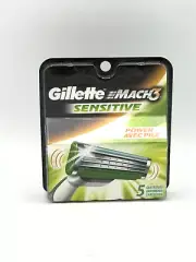 Gillette Mach3 Sensitive Refill Razor Cartridges 5 Count Sealed