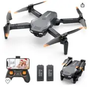 Heygelo S90 Drone with Camera for Adults 1080P HD Mini FPV Drones.