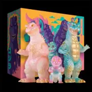 MONDO All Monsters Attack Cherry Blossom GLOW IN THE DARK GODZILLA GABARA NEW!