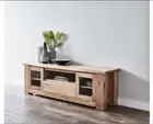Apollo Bay - 1900mm Entertainment Unit - Solid Messmate Timber