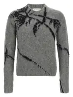 [Dries Van Noten] Dries Van Noten-Maglione Mouche In Lana Ricamato-Uomo M