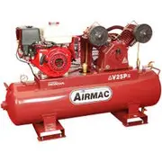 AIRMAC 9hp 125l 485 L/Min Honda Electric Start Air Compressor AM V25P ES