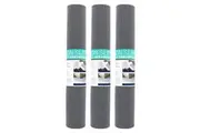 3x Vistara PVC Non Slip Rubber Liner 50x200cm Kitchen Cabinet Surface Protector