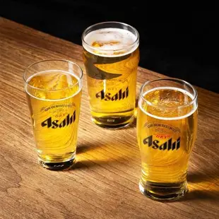 asahi扎啤杯朝日啤酒杯日料店專用酒杯酒吧商用精釀啤酒杯子個性