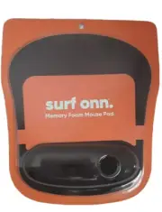 Surf Onn Memory Foam Mouse Pad Wrist Rest New