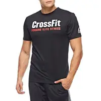 在飛比找蝦皮購物優惠-REEBOK CrossFit® TEE BLACK 運動上