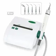 Digital Control Dental Portable Ultrasonic Piezo Scaler + LED Handpiece Tips EMS