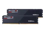 G.Skill Ripjaws S5 - DDR5 - kit - 32 GB: 2 x 16 GB - DIMM 288-pin low profile - 6000 MHz / PC5-48000 - CL30 - 1.35 V - unbuffered - non-ECC - matte black