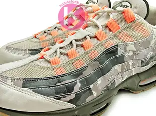 [28cm] 2018 最新 NSW 經典復刻 NIKE AIR MAX 95 1995 '95 ESSENTIAL CAMO SUNSET 淺卡其橘 迷彩 大氣墊 慢跑鞋 (AQ6303-001) !