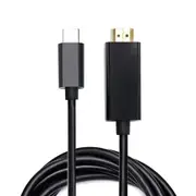 USB Type C to HDMI Cable USB-C 3.1 Male to HDMI Male 4K Adapter Cable