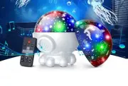 Octopus Night Light Star Projector - Ocean & Star Show - Plays 9 Lullaby Songs