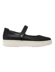 [Active Flex] Albany Sneakers in Black Metallic Suede