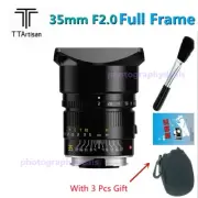 TTArtisan M35mm F2.0 Portrait Manual APO ASPH Lens for Leica M L/M Mount Camera