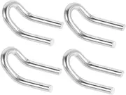Motorcycle Part 4pcs u Shape Exhaust Spring Hooks for Welding Loop Tabs Stainless Steel
