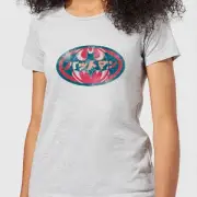 DC Comics Batman Japanese Logo Women's T-Shirt - Grey