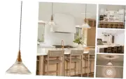 Vintage Pendant Light Large Pendant Lighting Fixtures Hanging Lamp for
