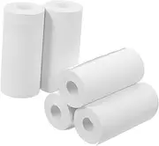 Veemoon 1set Self Adhesive Thermal Sticker Printer Labels Blank Shipping Labels for Easy Organization for Writing Printing 10rolls