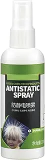 Anti Static Spray for Clothes - Static Cling Spray, 100ml Static Remover | Fabric Refresher, Odor Eliminator Spray, Reduce Static Cling, Eliminate Static Shock