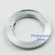 Camera Lens Adapter for Contax/Yashica C/Y CY Mount Lens to for EF Mount Camera