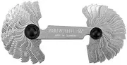 Paul My Thread Plug Gage Stainless Steel British + Metric System Screw Pitch 52pcs Blade 60 and 55 Degree Thread Measuring Gage Gauge