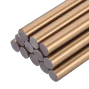 Mini Hot Glue Sticks for Glue Gun 0.43-inch x 8-inch Bronze Gold12pcs